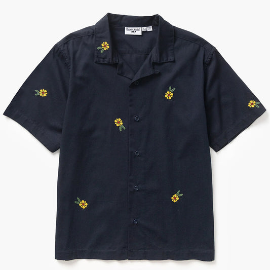 Service Works Cross Stitch Shirt - Dark Navy