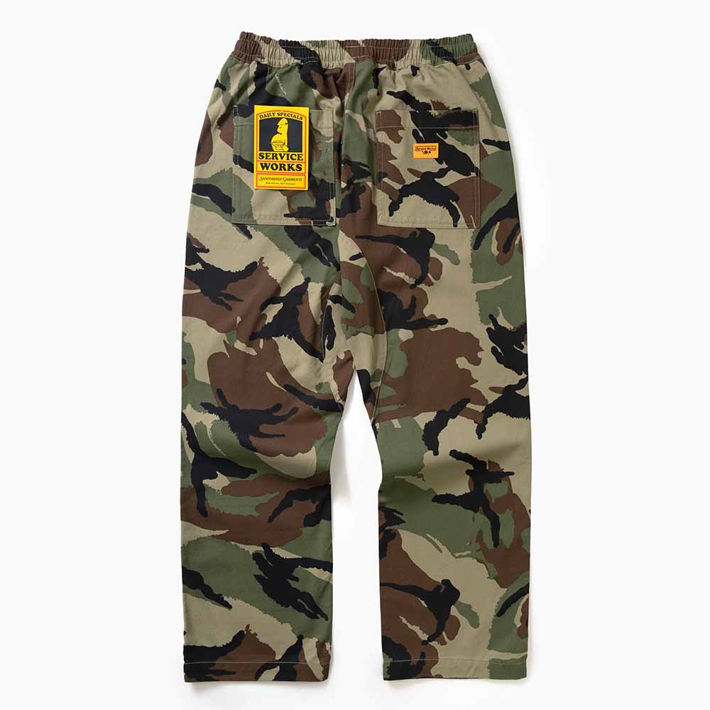 Service Works Woodland Chef Pants