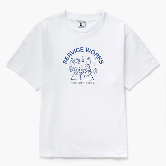 Service Works Soup For The Soul Tee - White
