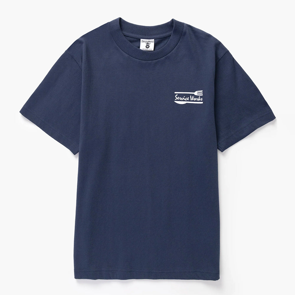 Service Works Milos Tee - Navy