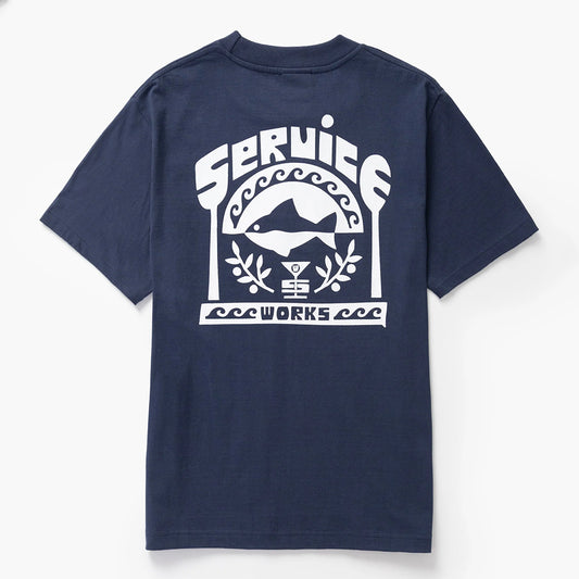 Service Works Milos Tee - Navy