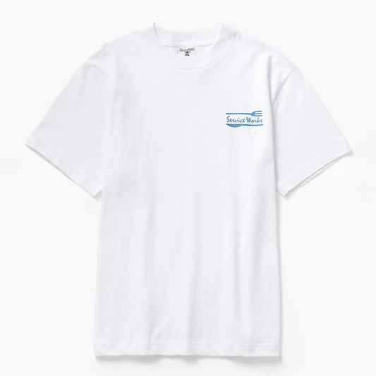 Service Works Milos Tee - White