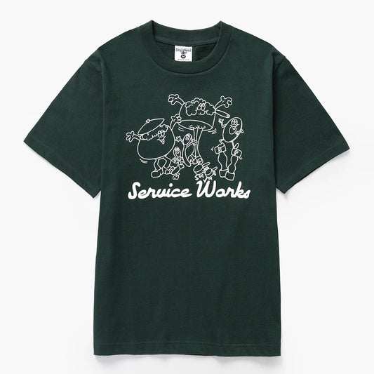 Service Works Pots & Pans Tee - Forest