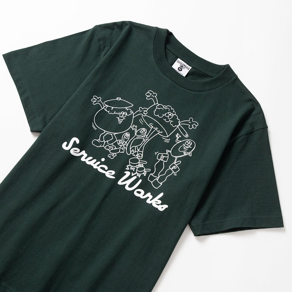 Service Works Pots & Pans Tee - Forest