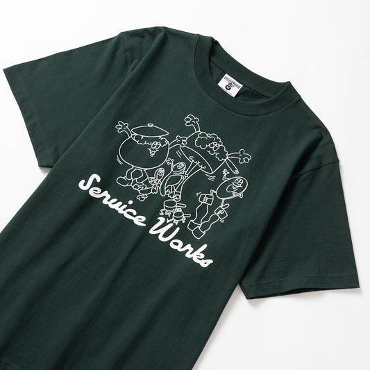 Service Works Pots & Pans Tee - Forest