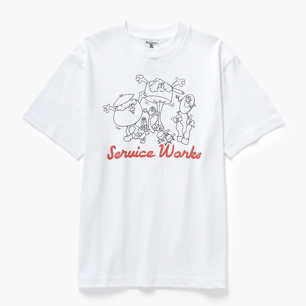 Service Works Pots & Pans Tee - White