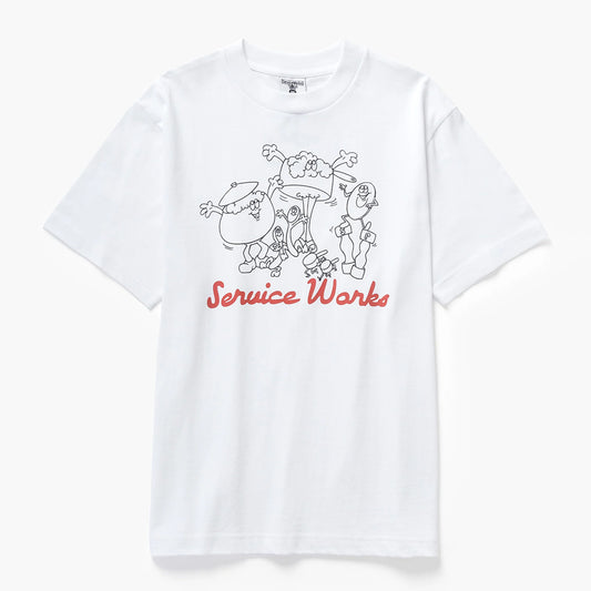 Service Works Pots & Pans Tee - White