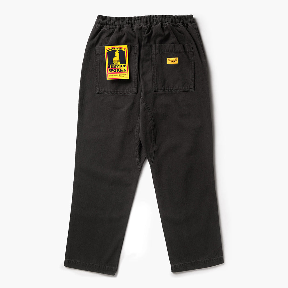 Service Works Pigment HBT Chef Pant - Black