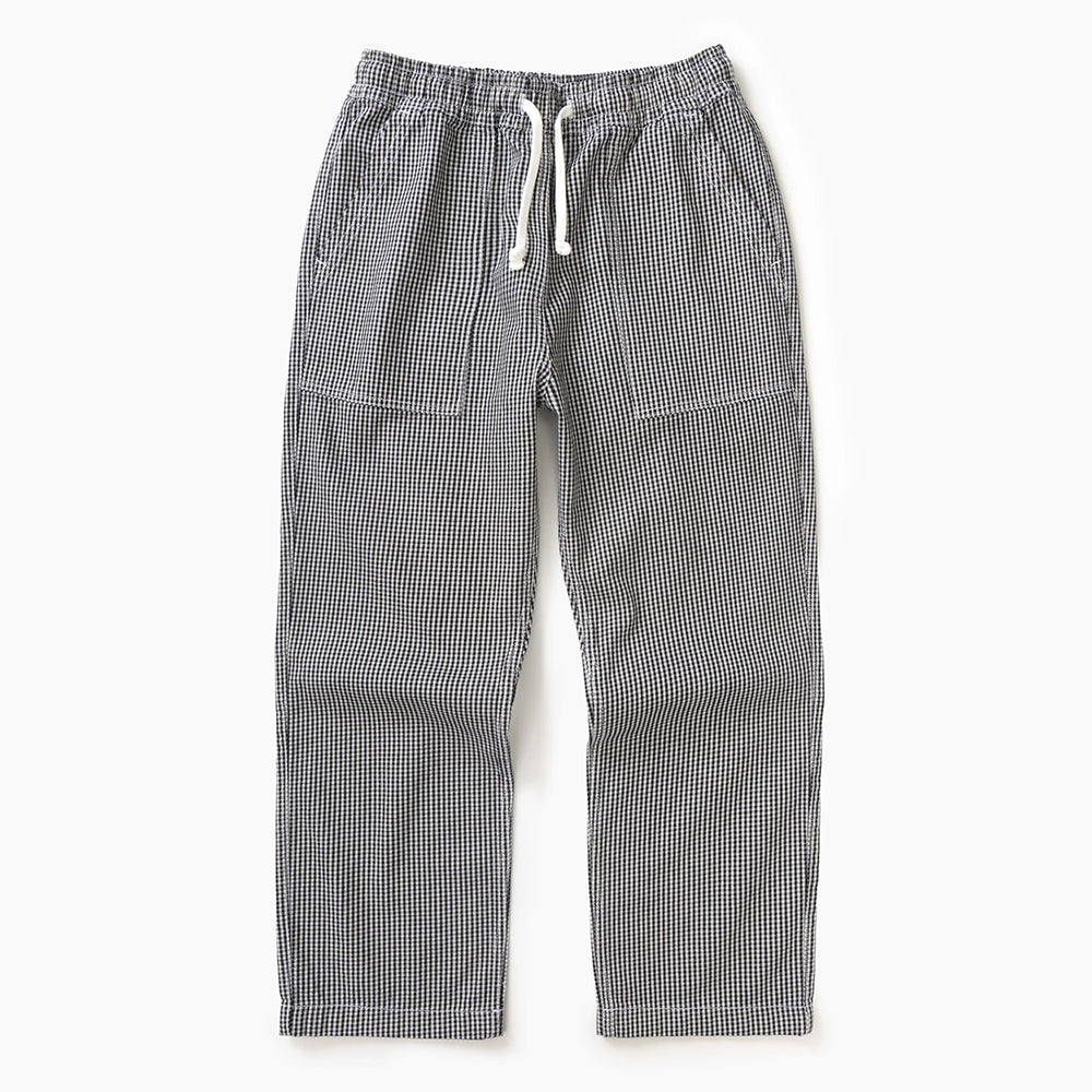 Service Works House Gingham Chef Pant - Black
