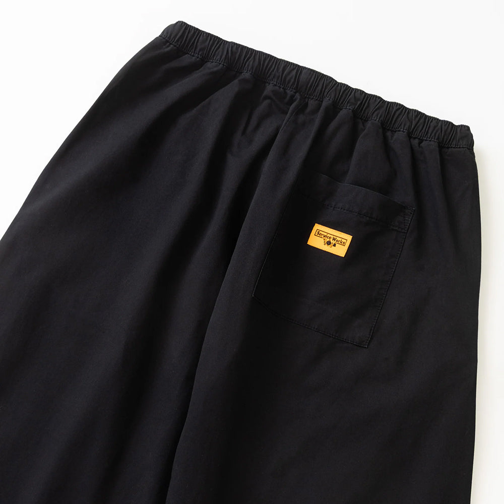 Service Works Tech Twill Easy Chef Pant - Black