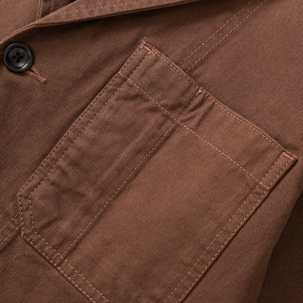 Service Works Twill Server Suit Jacket - Brown