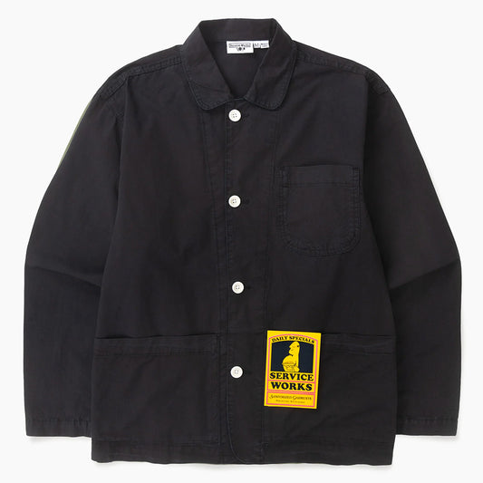 Service Works Tech Twill Easy Chef Shirt - Black