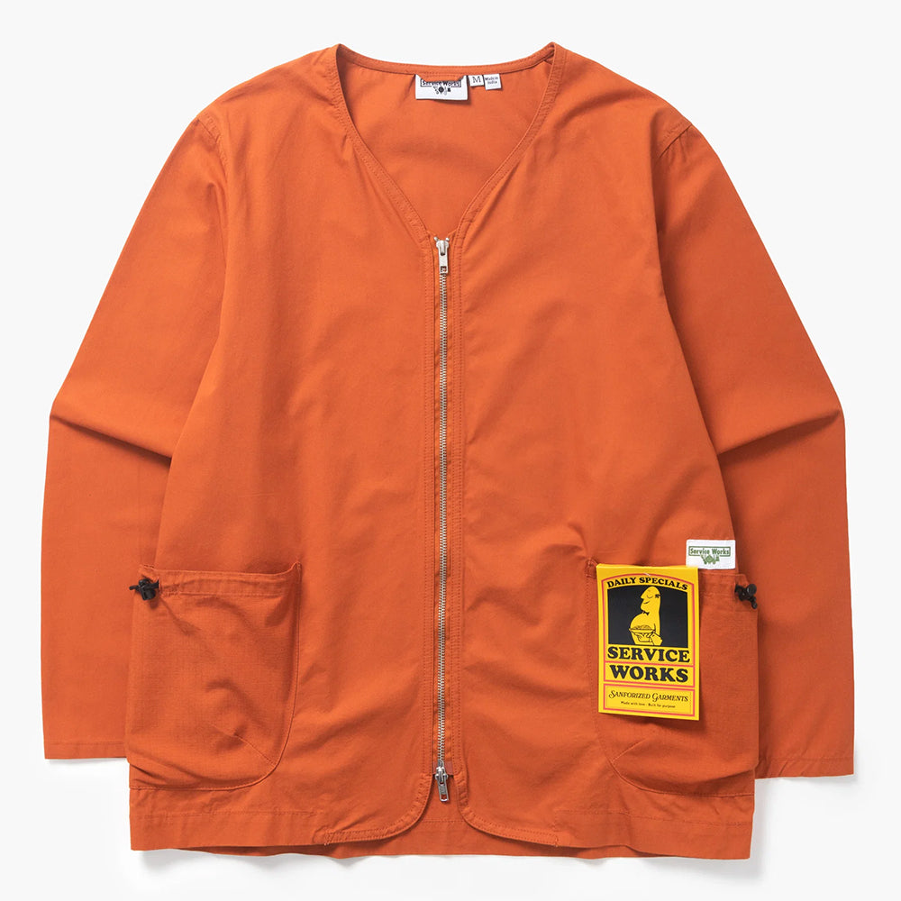 Service Works Tech Twill Gardening Liner - Rust