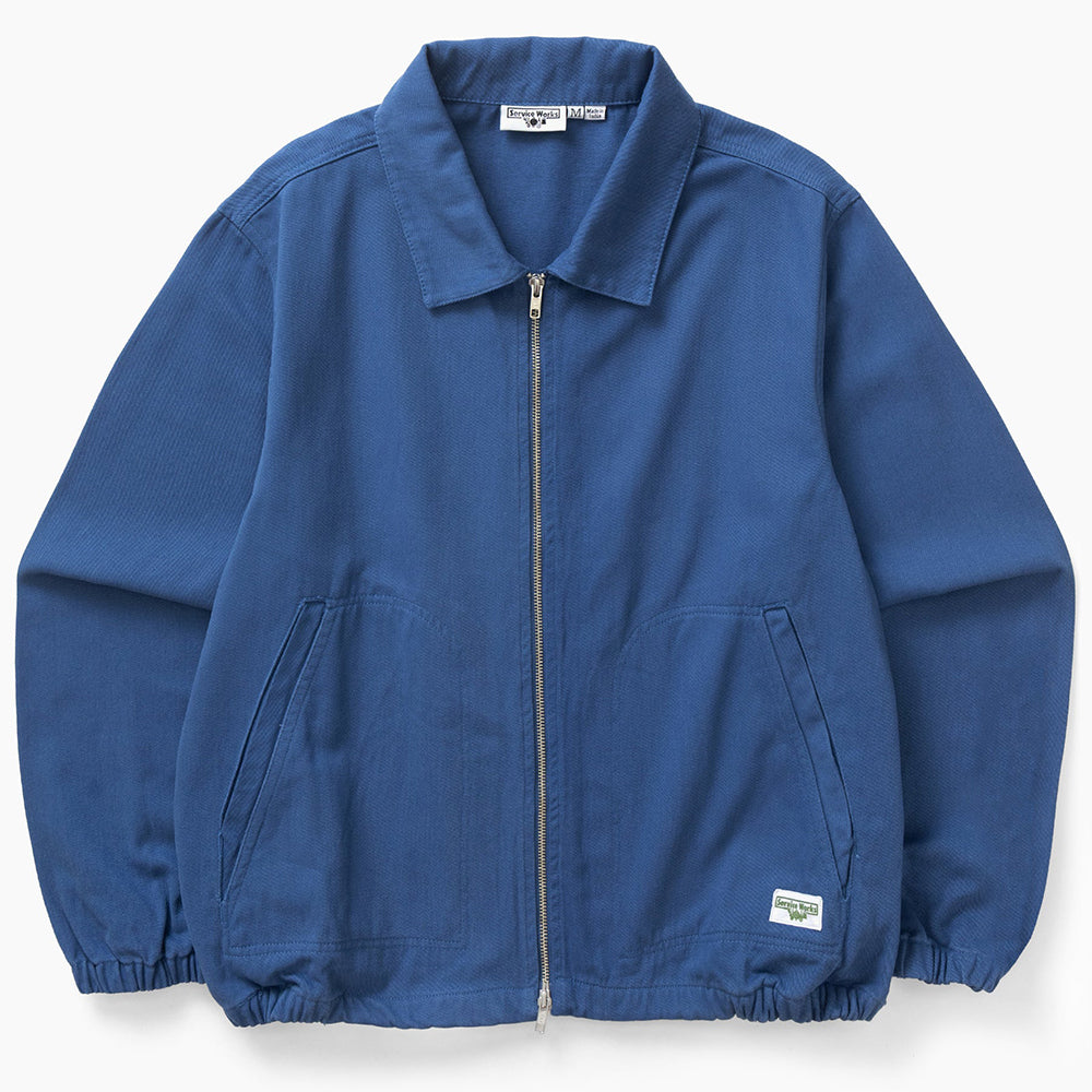 Service Works Twill Work Jacket - Blue