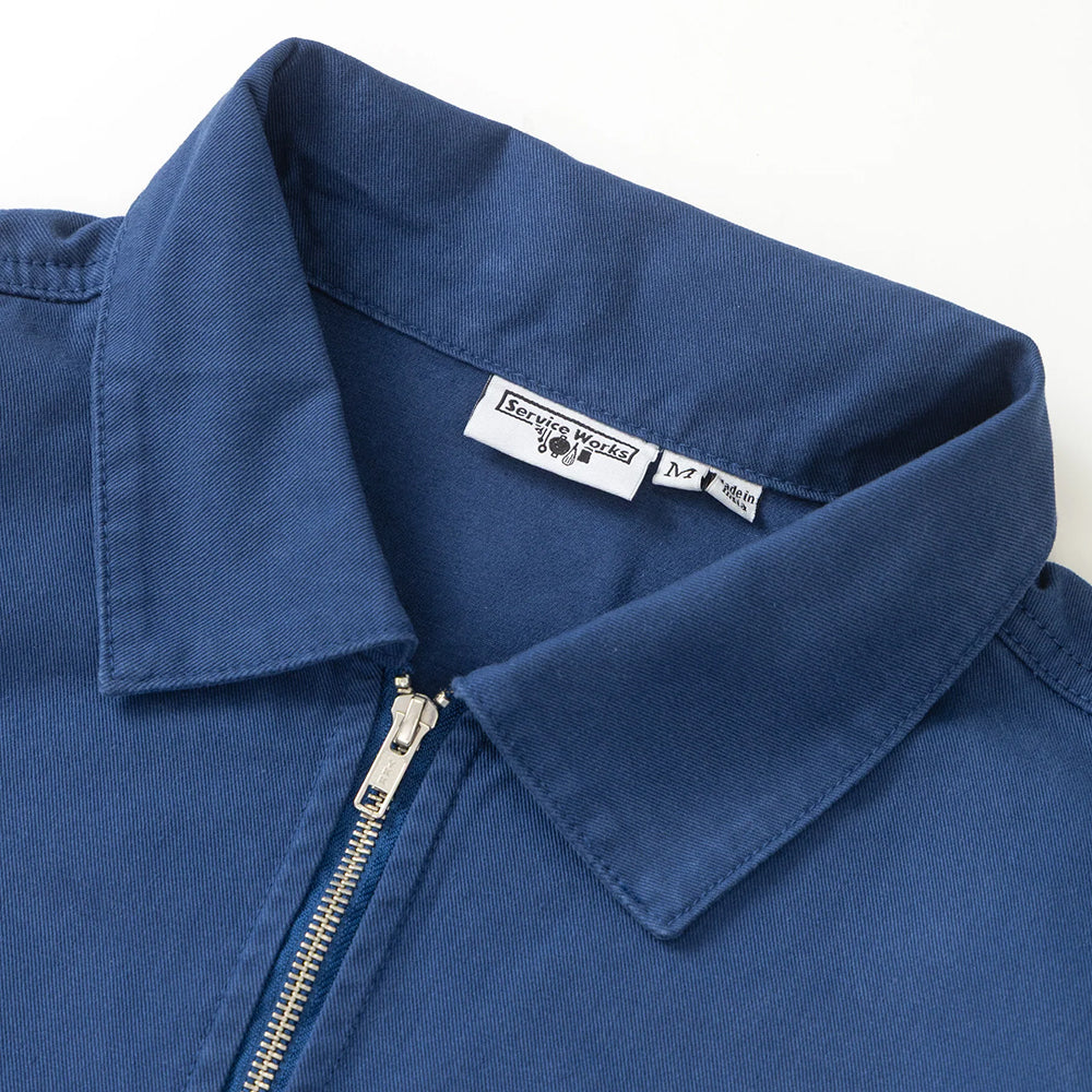 Service Works Twill Work Jacket - Blue