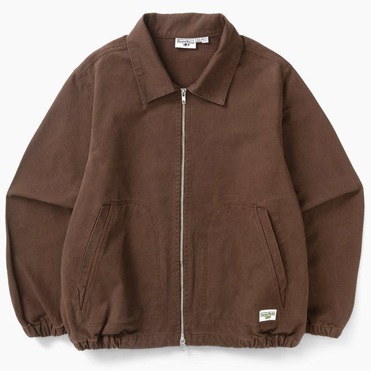 Service Works Twill Work Jacket - Brown