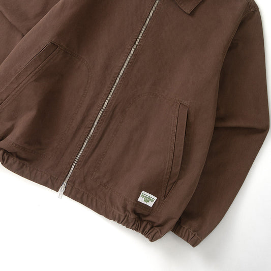 Service Works Twill Work Jacket - Brown