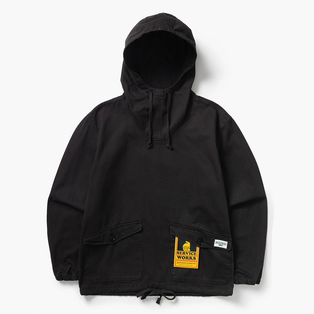Service Works Pigment HBT Smock 2.0 - Black