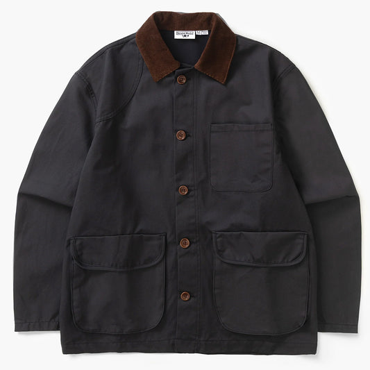 Service Works Waxed Bam Coat - Black