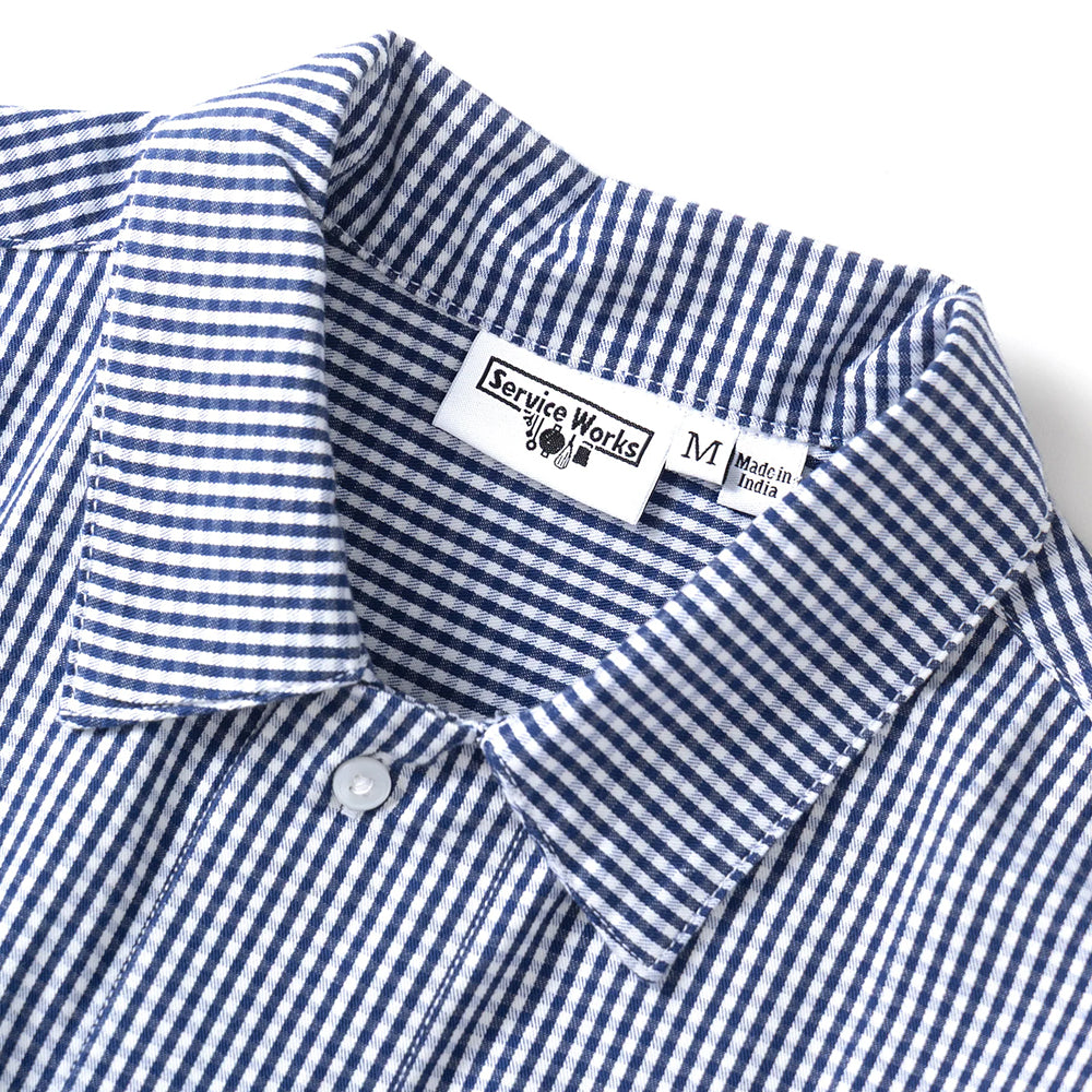 Service Works Gingham Water Shirt - Blue
