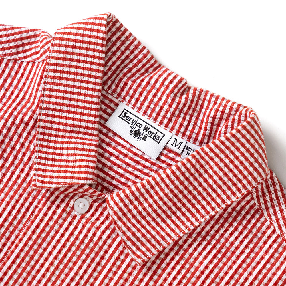 Service Works Gingham Water Shirt - Red