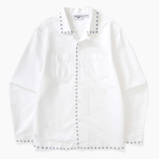 Service Works Trace Resort Shirt - White