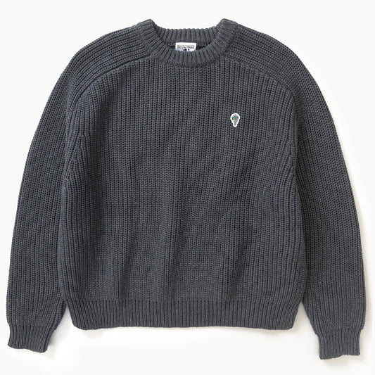 Service Works Artichoke Chunky Knit - Charcoal