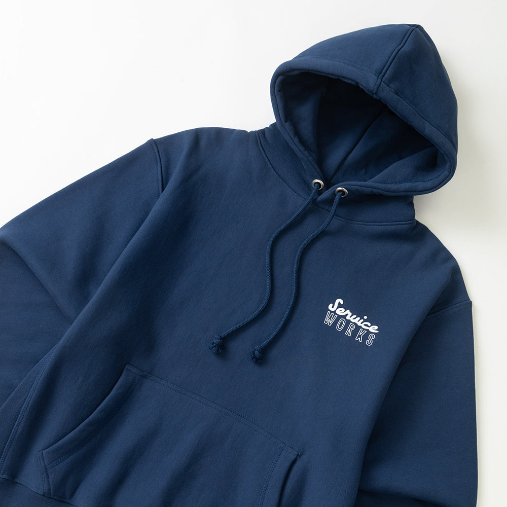 Service Works Eating Adventures Hoodie - Navy