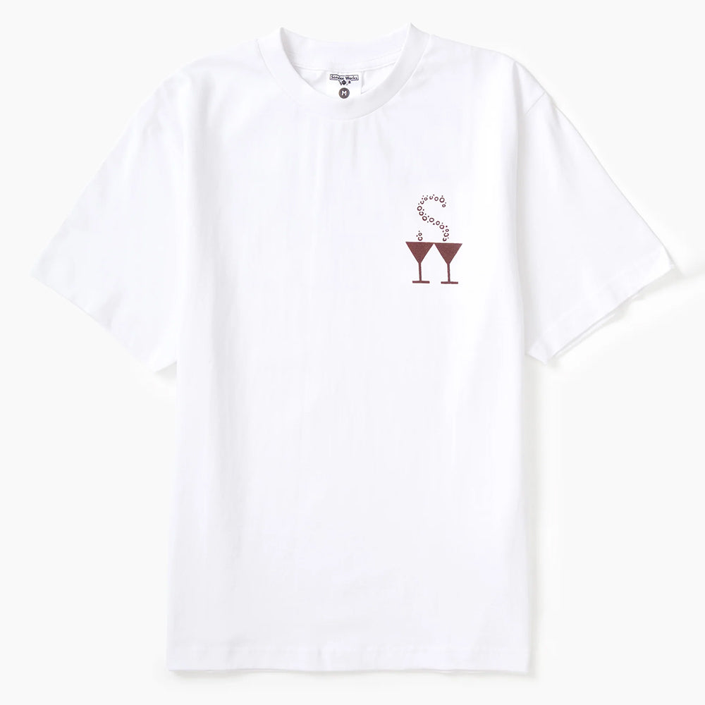 Service Works Martini Tee - White