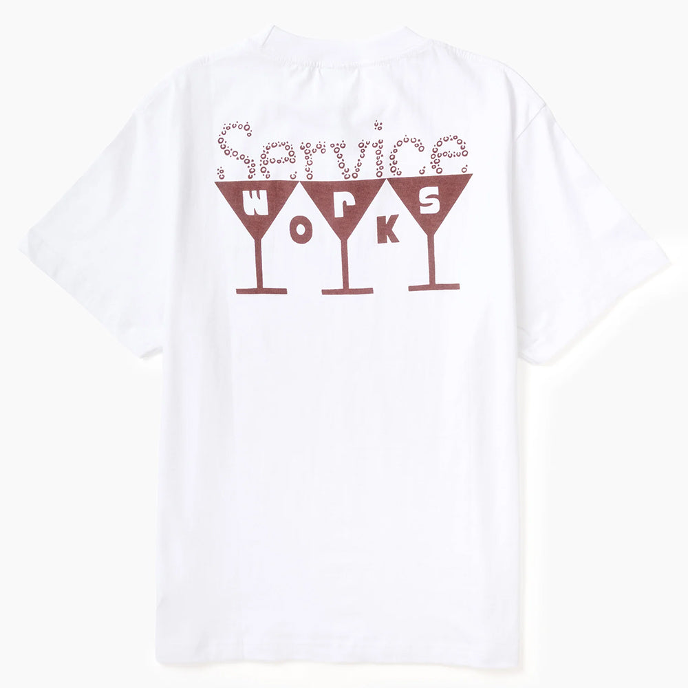 Service Works Martini Tee - White