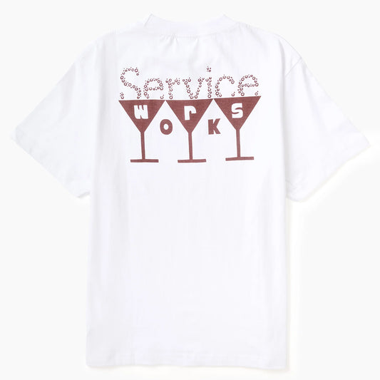Service Works Martini Tee - White