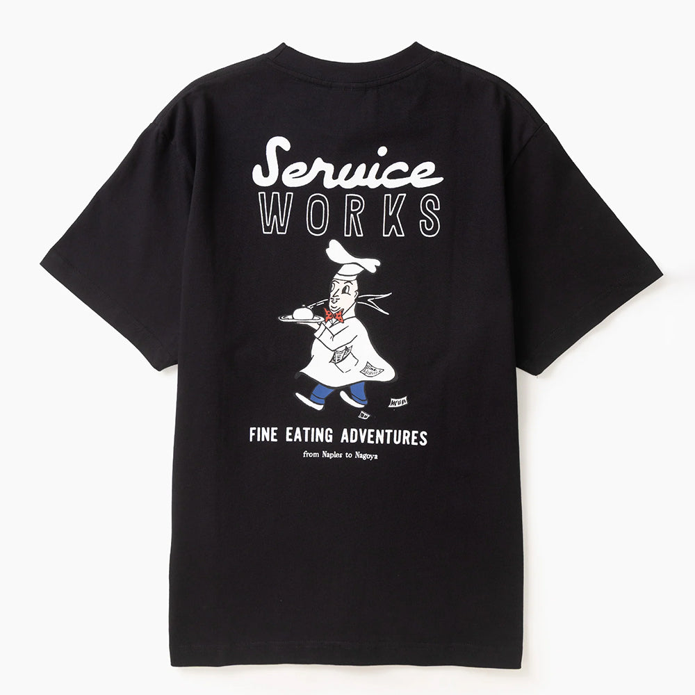 Service Works Eating Adventures Tee - Black