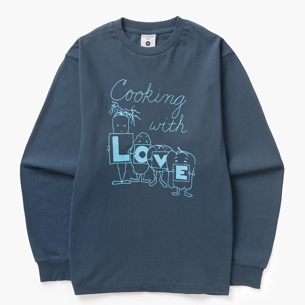 Service Works LOVE LS Tee - Midnight