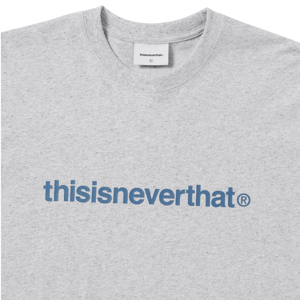 thisisneverthat T-Logo L/S Tee - Grey Heather