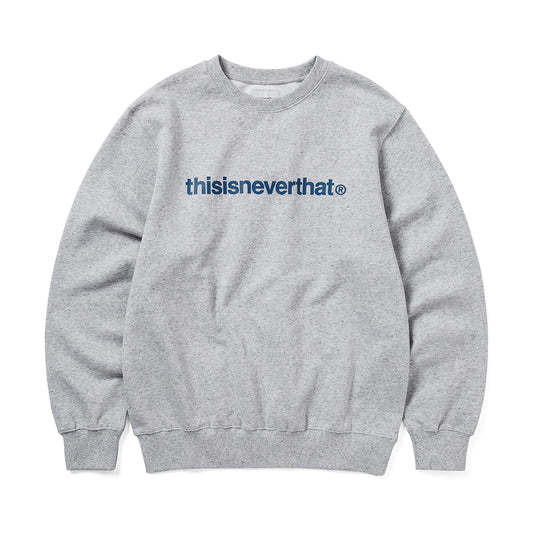 TINT T-Logo LT Crewneck - Grey Heather