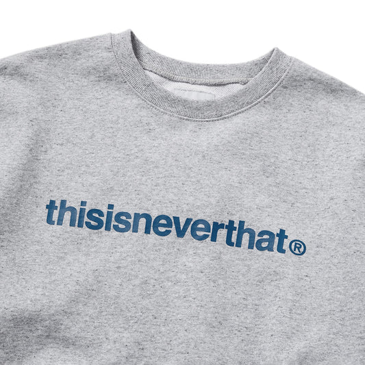 TINT T-Logo LT Crewneck - Grey Heather