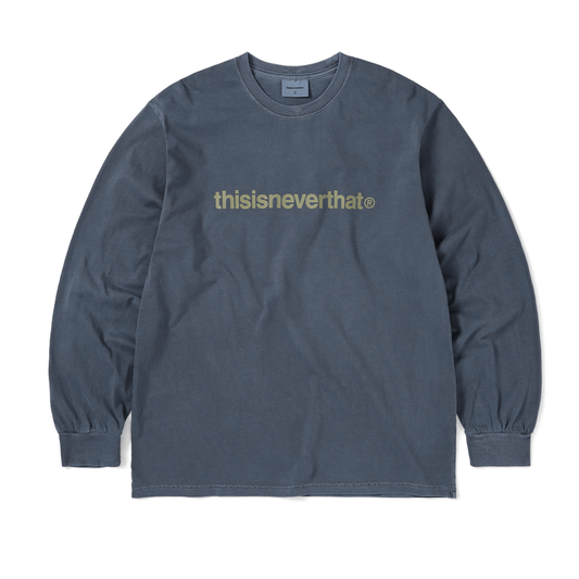 TINT T-Logo L/S Tee - Warm Blue