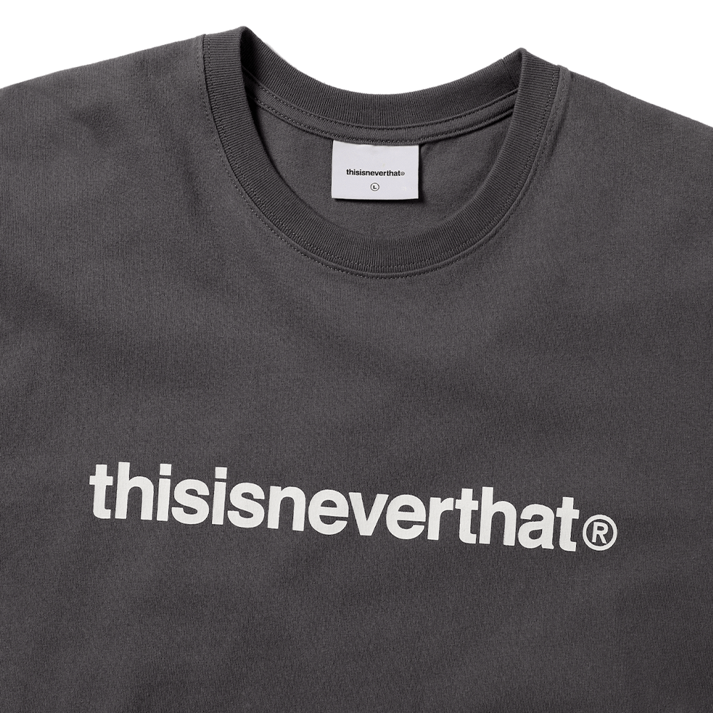 TINT T-Logo Tee - Dark Grey