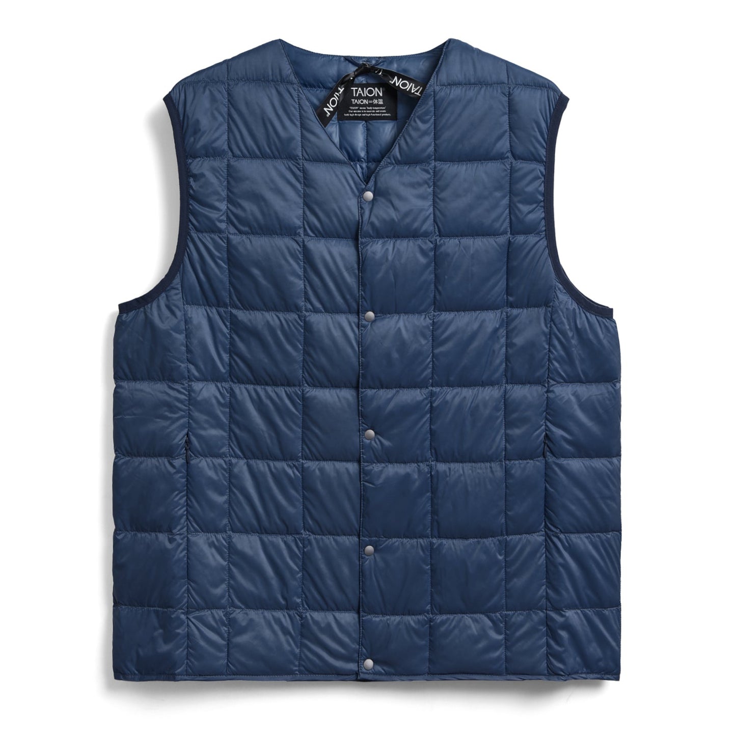 Taion V-Neck Button Down Vest