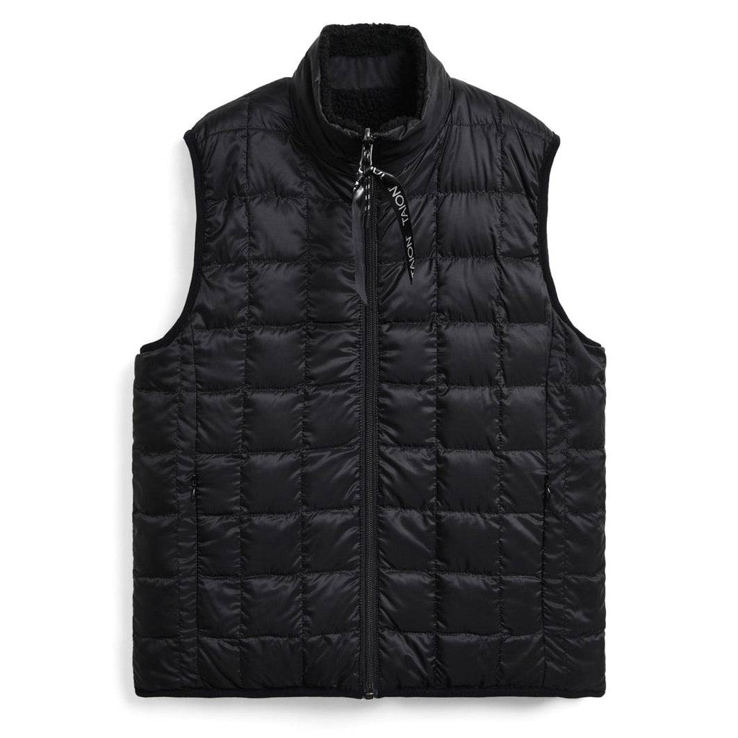 Taion Mountain Reversible Down x Boa Jacket - Black Black