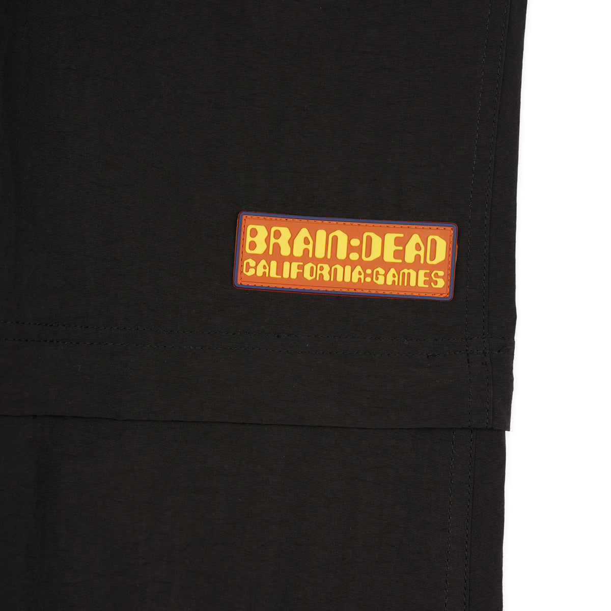 Brain Dead Taslan Convertible Pant - Black