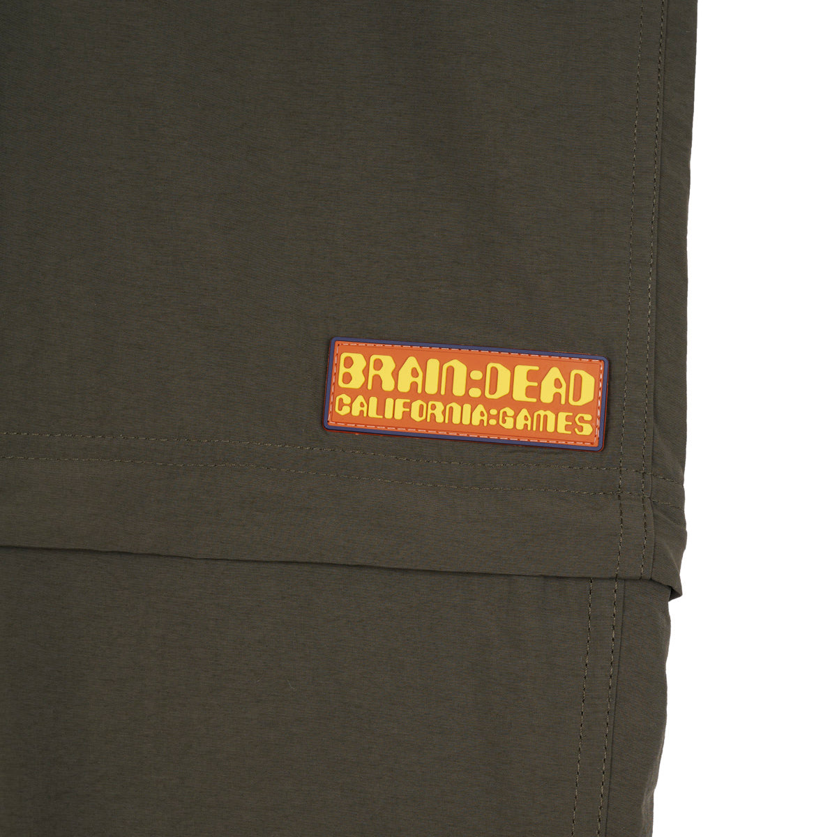 Brain Dead Taslan Convertible Pant - Olive
