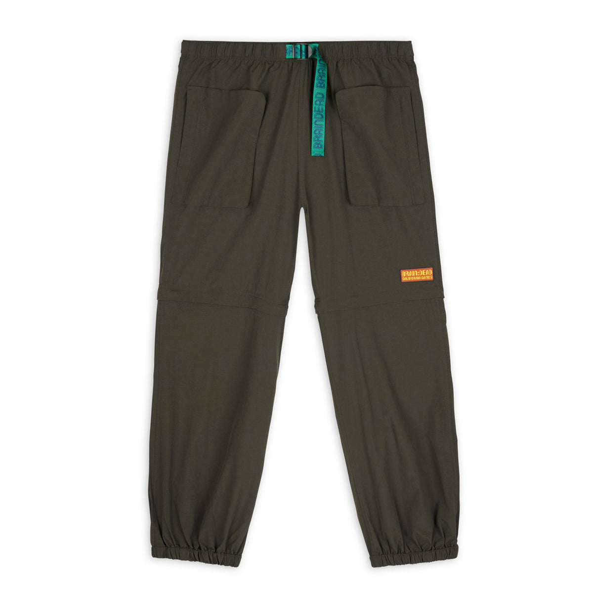 Brain Dead Taslan Convertible Pant - Olive