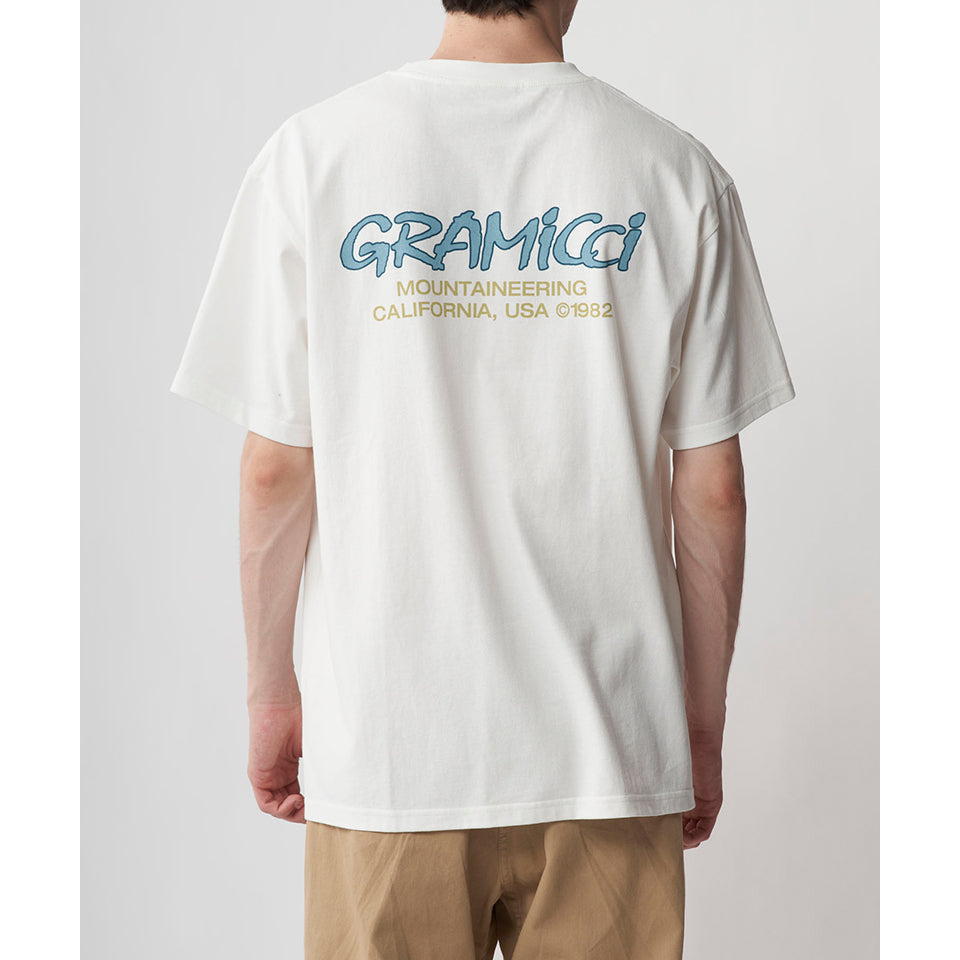 Gramicci Mountaineering T-Shirt - White Blue