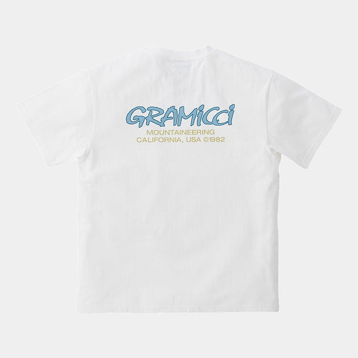 Gramicci Mountaineering T-Shirt - White Blue