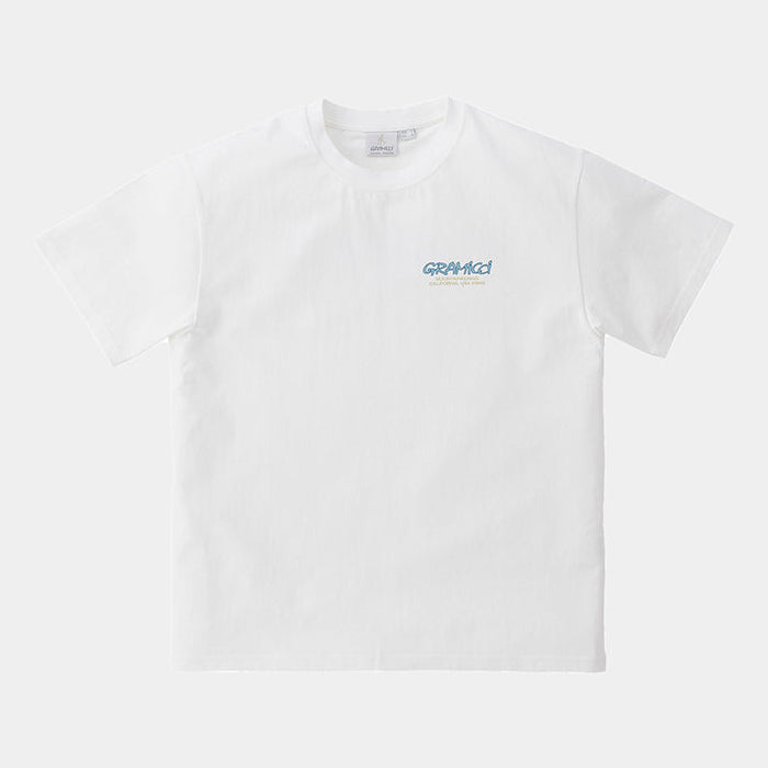 Gramicci Mountaineering T-Shirt - White Blue