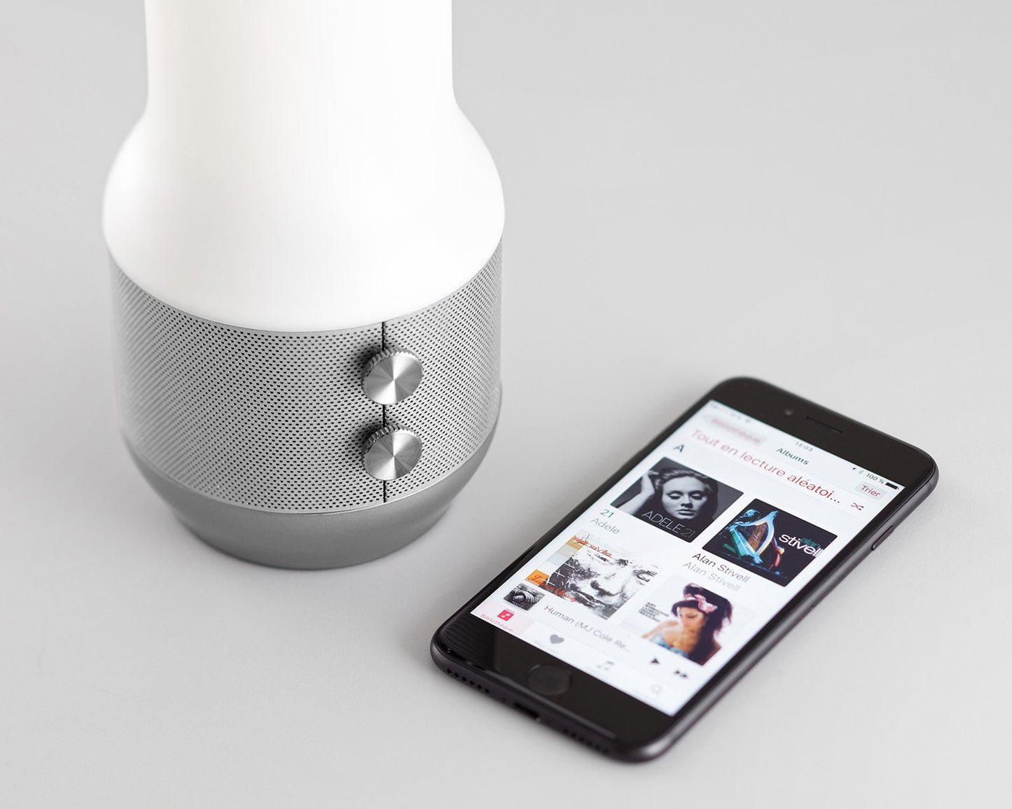 Lexon Terrace LA106 Lantern Speaker & Power Bank - Soft Gold