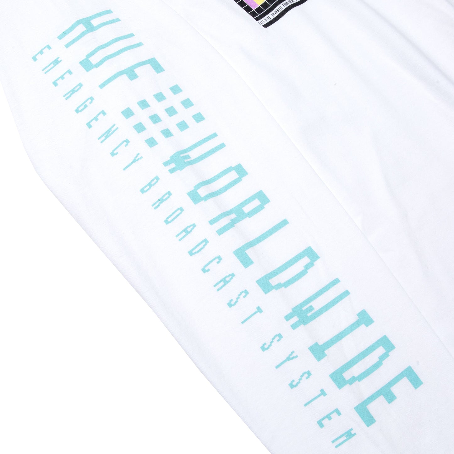 HUF Test Screen LS T-Shirt - White