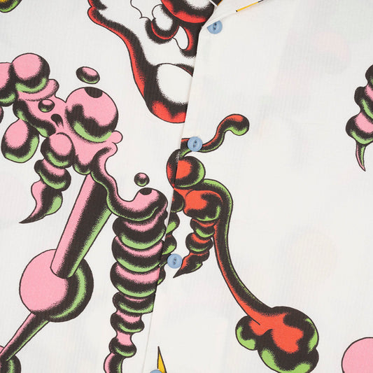 Brain Dead Tetsunori Tawaraya Seersucker Shirt