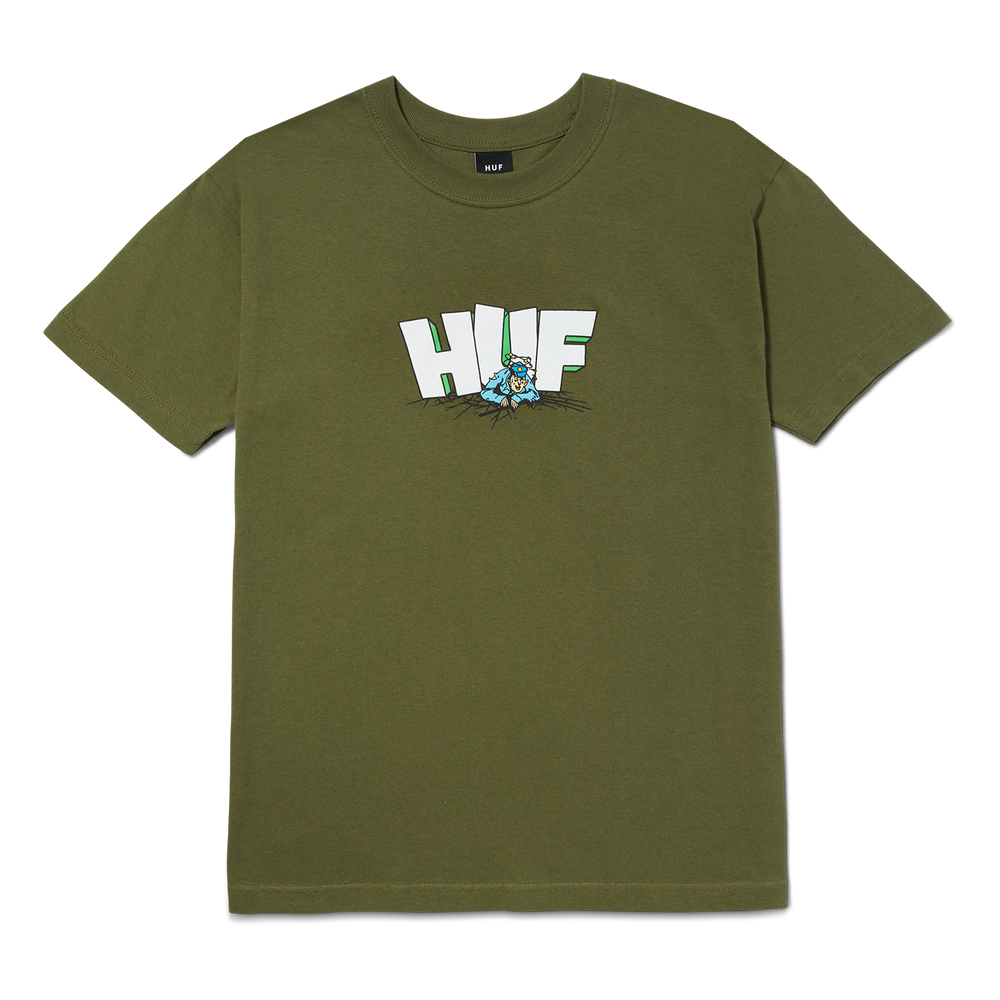 HUF The Drop T-Shirt - Olive
